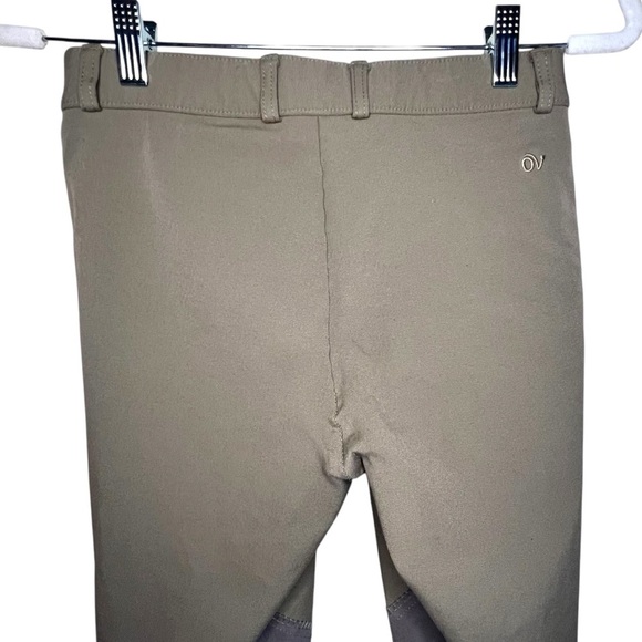 Ovation Knee Patch Riding Breeches Tan Size 26R - Picture 7 of 13